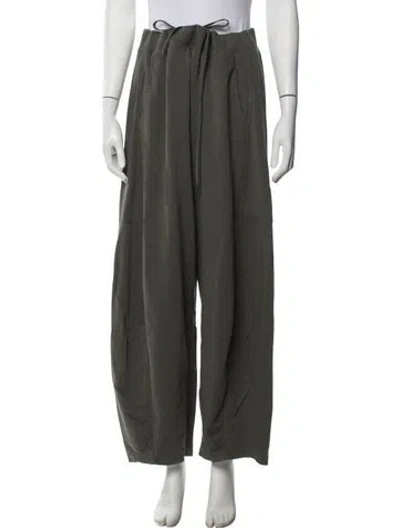 Pre-owned Tibi Sweatpants In Green