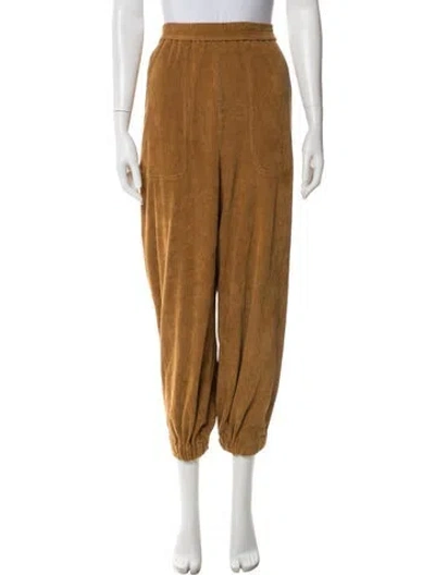 Pre-owned Tibi Sweatpants In Orange