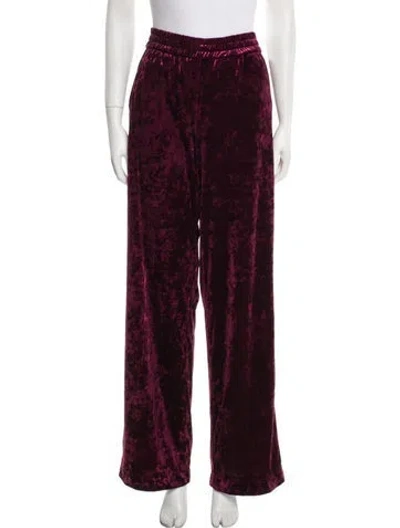 Pre-owned Tibi Sweatpants In Purple