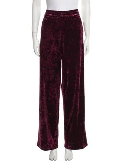 Pre-owned Tibi Sweatpants In Purple