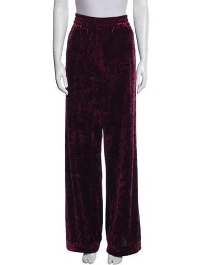 Pre-owned Tibi Sweatpants In Purple