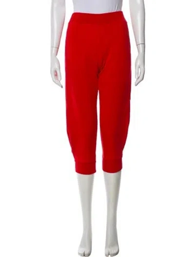 Pre-owned Tibi Sweatpants In Red