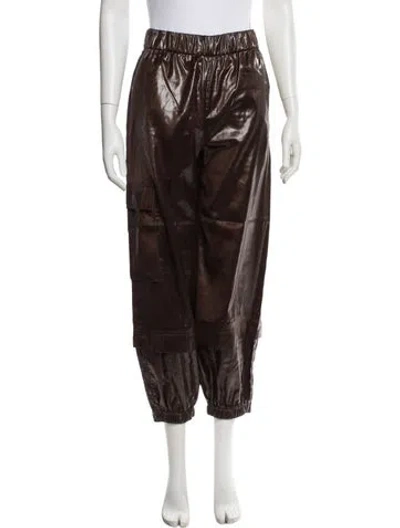 Pre-owned Tibi Sweatpants W/ Tags In Brown