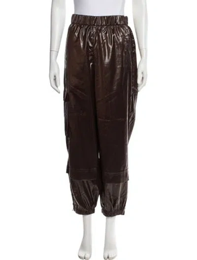 Pre-owned Tibi Sweatpants W/ Tags In Brown