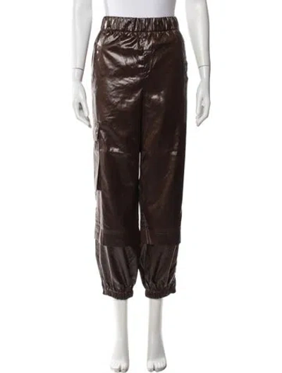 Pre-owned Tibi Sweatpants W/ Tags In Brown