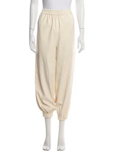 Pre-owned Tibi Sweatpants In White