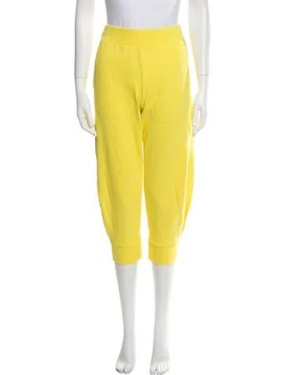 Pre-owned Tibi Sweatpants In Yellow