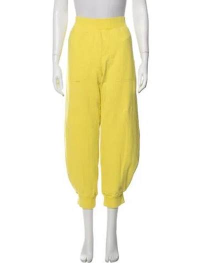 Pre-owned Tibi Sweatpants In Yellow