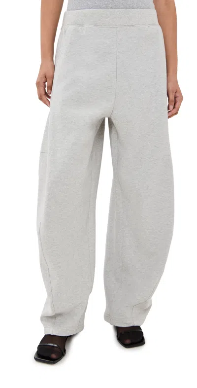 Tibi Sweatshirt Program Winslow Pants Heather Grey