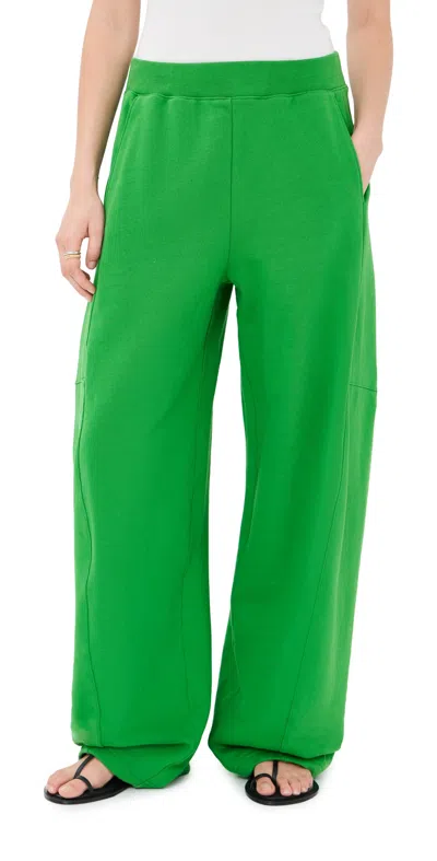 Tibi Sweatshirt Winslow Pull On Pants Green