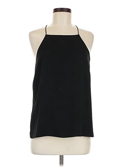 Pre-owned Tibi Tank Top Black Halter Neckline Tops