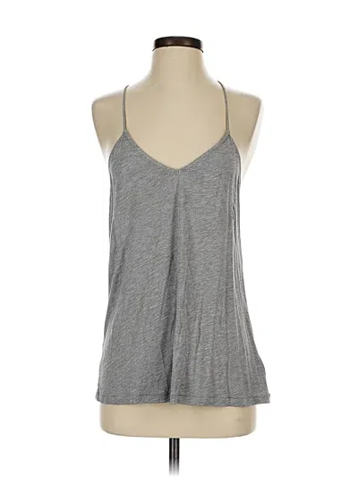 Pre-owned Tibi Tank Top Gray Halter Neckline Tops