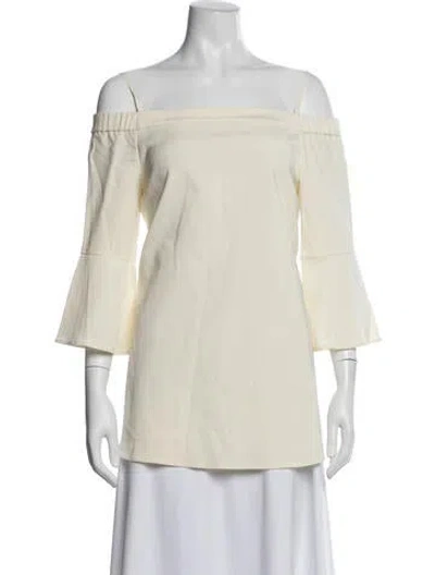 Pre-owned Tibi Top In Neutral