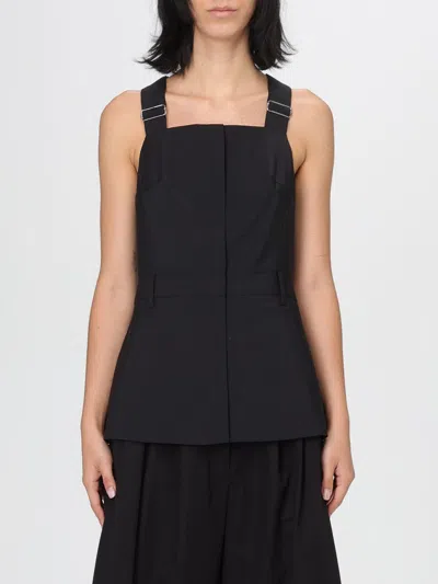TIBI TOP TIBI WOMAN COLOR BLACK,H49662002