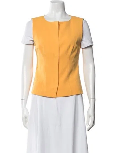 Pre-owned Tibi Top In Yellow