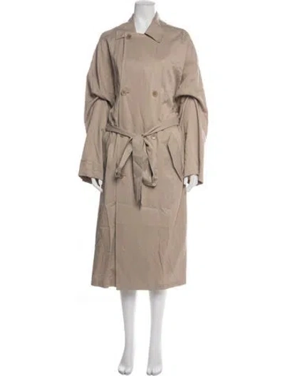 Pre-owned Tibi Trench Coat In Neutrals