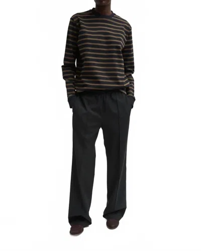 Tibi Tropical Wool Scottie Jogger In Black