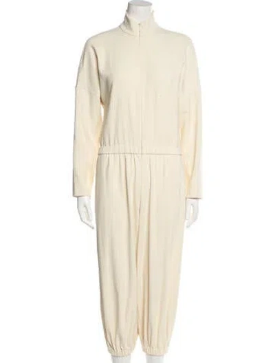 Pre-owned Tibi Turtleneck Jumpsuit In Neutral