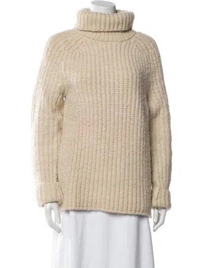 Pre-owned Tibi Turtleneck Sweater In Blue