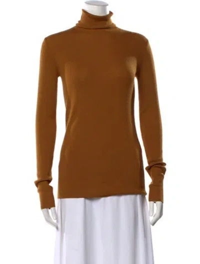 Pre-owned Tibi Turtleneck Sweater In Brown