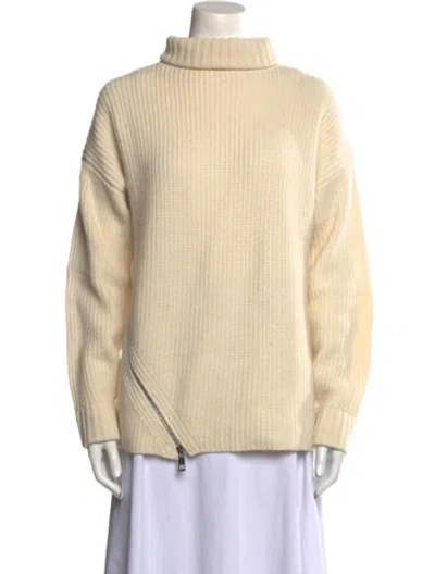 Pre-owned Tibi Turtleneck Sweater In Neutral
