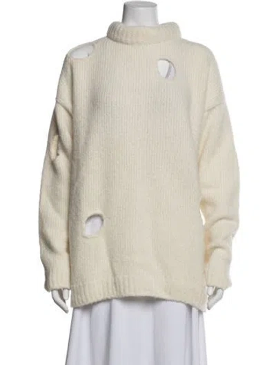 Pre-owned Tibi Turtleneck Sweater In Neutrals