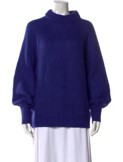 Pre-owned Tibi Turtleneck Sweater In Purple