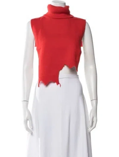 Pre-owned Tibi Turtleneck Sweater W/ Tags In Multicolor