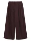 Tibi Twill Triple-pleat Palazzo Pants