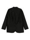 Tibi Two-button Blazer In Black