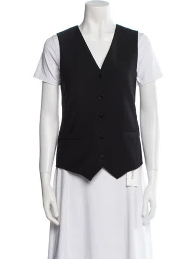 Pre-owned Tibi Vest In Black