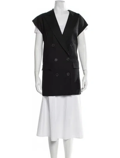Pre-owned Tibi Vest In Black