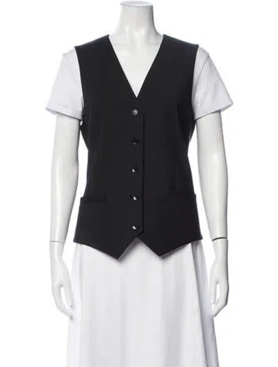 Pre-owned Tibi Vest In Black