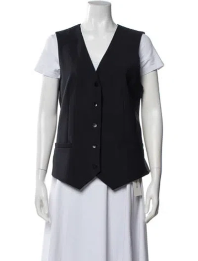 Pre-owned Tibi Vest In Blue