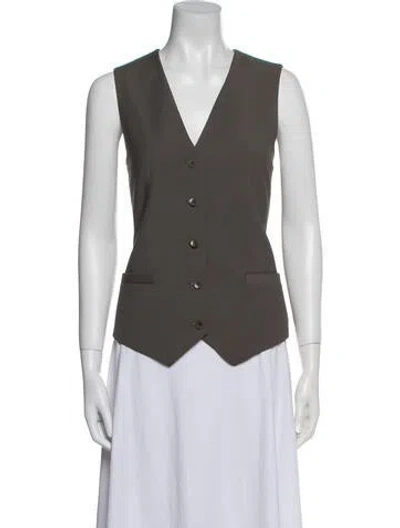 Pre-owned Tibi Vest In Gray
