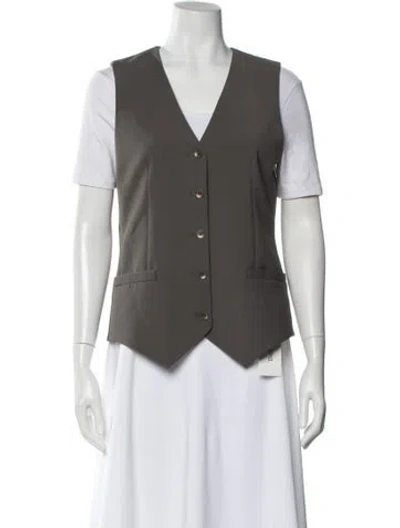 Pre-owned Tibi Vest In Gray