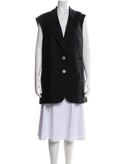 Pre-owned Tibi Vest In Gray