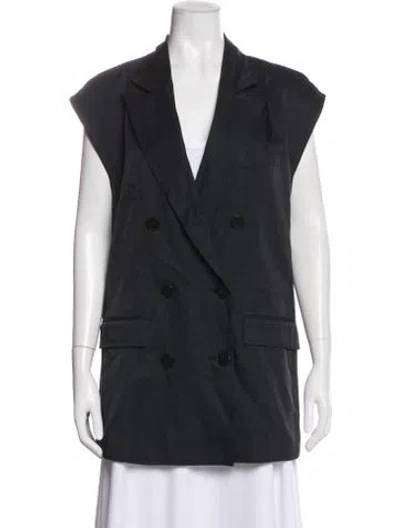 Pre-owned Tibi Vest In Gray