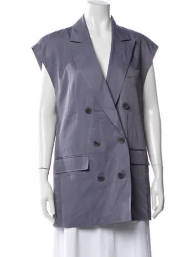 Pre-owned Tibi Vest W/ Tags In Gray