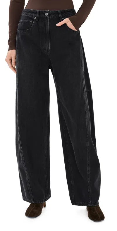 Tibi Vintage Black Denim Sid Jeans Vintage Black