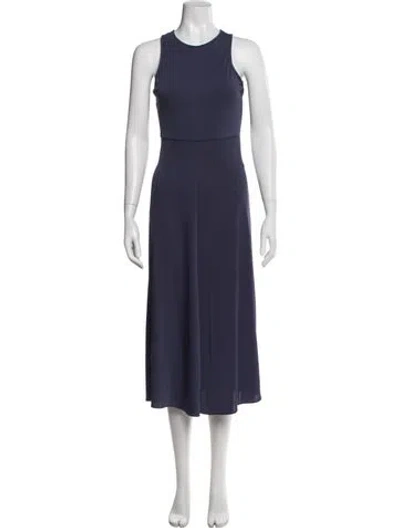 Pre-owned Tibi Vintage Midi Length Dress In Purple
