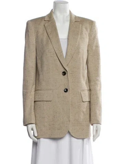 Pre-owned Tibi Virgin Wool Blazer In Neutral