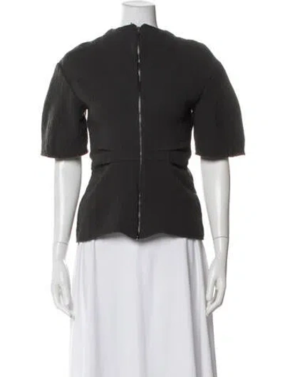 Pre-owned Tibi Virgin Wool Jacket In Gray