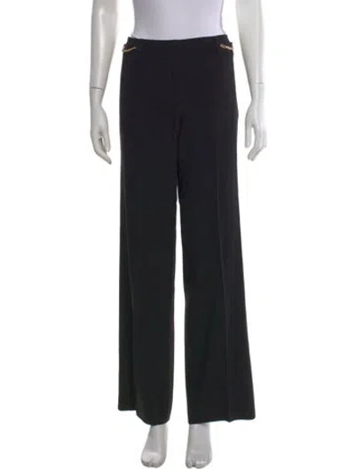 Pre-owned Tibi Virgin Wool Wide Leg Pants In Multi