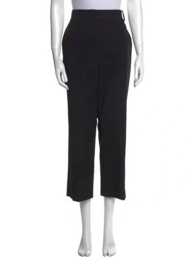 Pre-owned Tibi Wide Leg Pants In Black