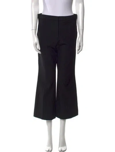 Pre-owned Tibi Wide Leg Pants In Black