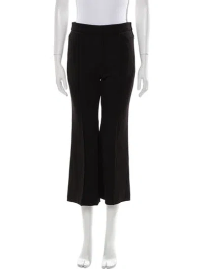 Pre-owned Tibi Wide Leg Pants In Black