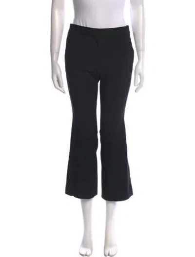 Pre-owned Tibi Wide Leg Pants In Black