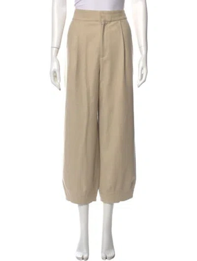 Pre-owned Tibi Wide Leg Pants In Black