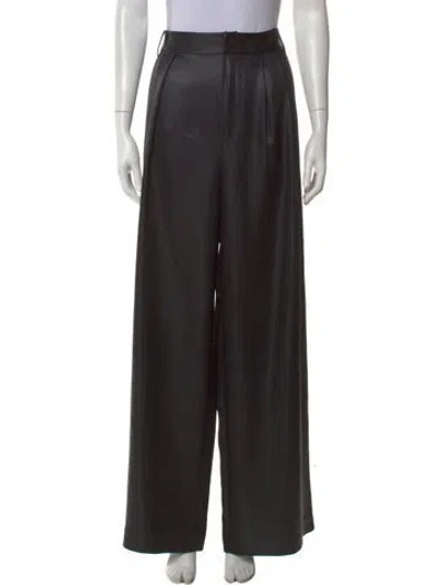 Pre-owned Tibi Wide Leg Pants In Black